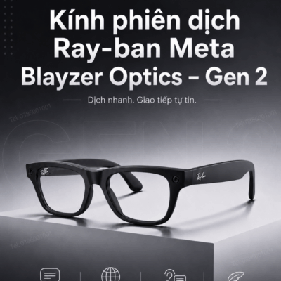 Kính Phiên Dịch Ray-ban Meta Blayzer Optics Gen 2 - Tích Hợp Meta AI Dịch Realtime
